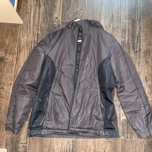 North end rain coat black